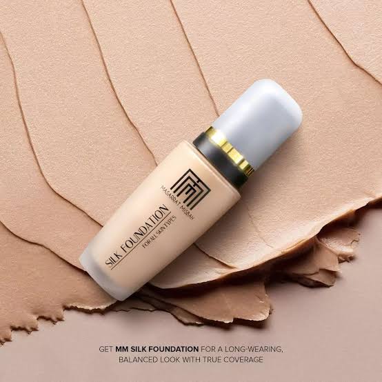 Buy MM Silk Foundation & Get Beauty blender FREE